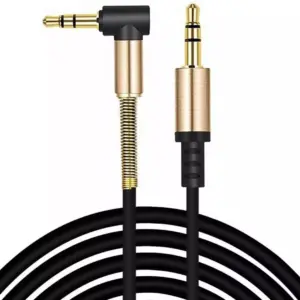 Cable Auxiliar Plug 3.5 Mm De 1 M Premium Sin Interferencias